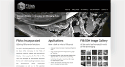 Desktop Screenshot of fibics.com